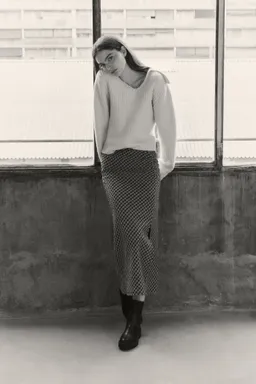 Falda midi cuadros de Mango Teen en Faldas para argentina