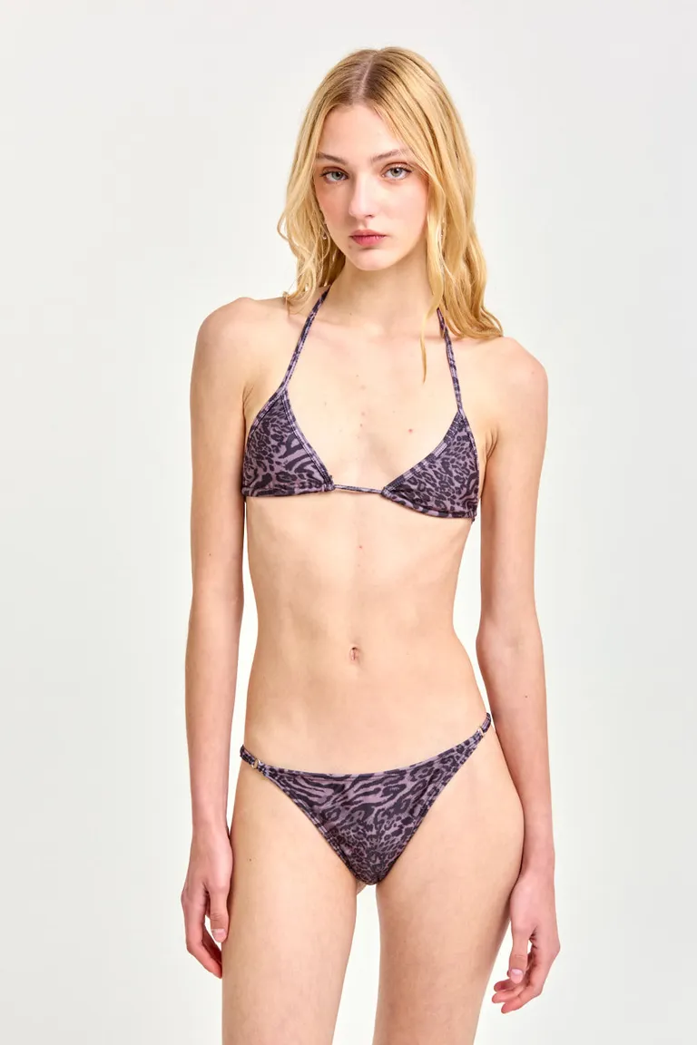 Bikini estampado animal de diseño moderno y suave de 47 Street en Swimwear y Beachwear para argentina