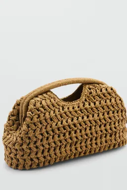 Clutch fibra natural de Mango en Bolsos y Carteras para argentina