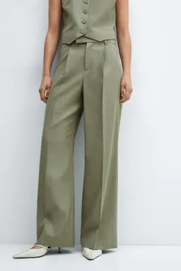 Pantalón traje con pinzas de Mango en Pantalones para argentina