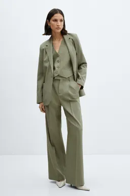Pantalón traje con pinzas de Mango en Pantalones para argentina