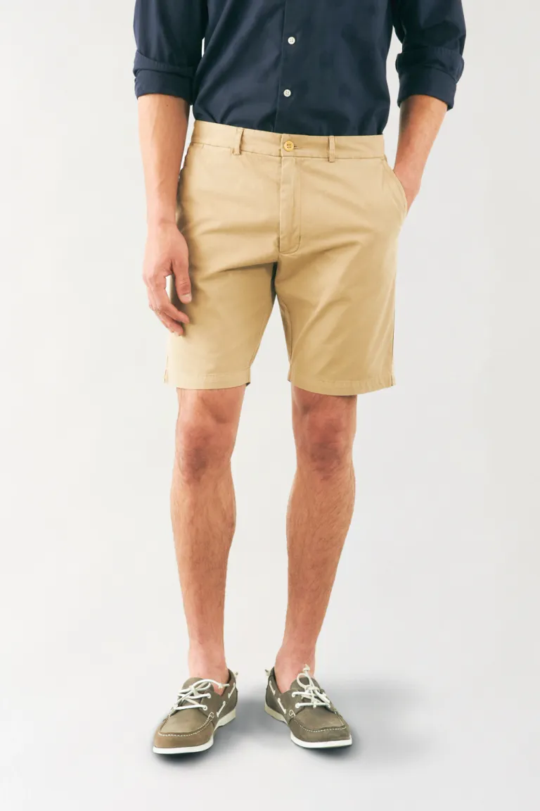 Bermuda negra de algodón con diseño clásico y cierre de botones de Bensimon en Bermudas y Shorts para argentina