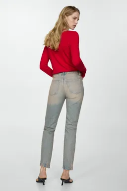 Jeans mom tiro alto de Mango en Pantalones para argentina