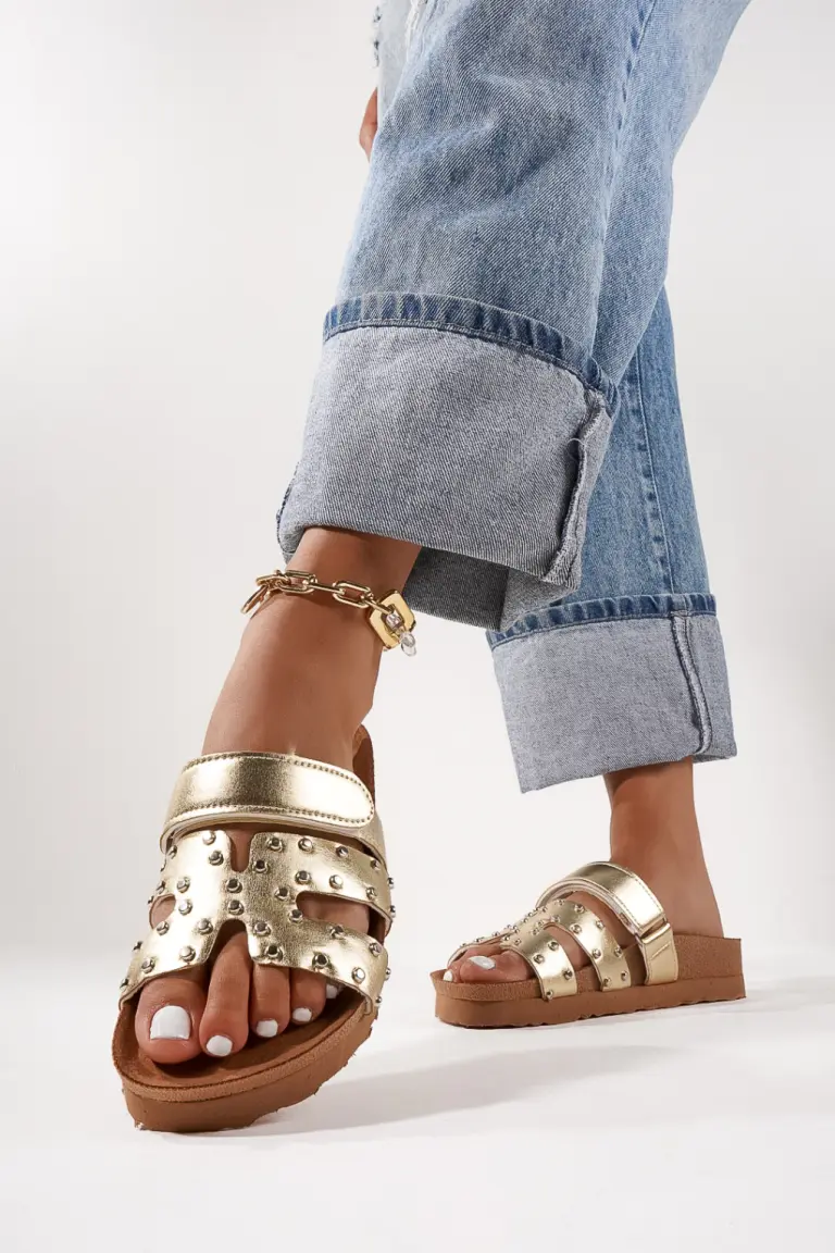 Zueco Tachas Confort de Vita Shoes en Zuecos Planos para argentina