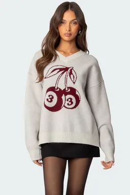 Sweater cuello cherry de Edikted en Buzos y Sweaters para argentina