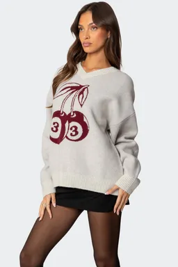 Sweater cuello cherry de Edikted en Buzos y Sweaters para argentina