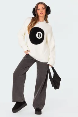 Sweater tejido chunky oversized de Edikted en Buzos y Sweaters para argentina