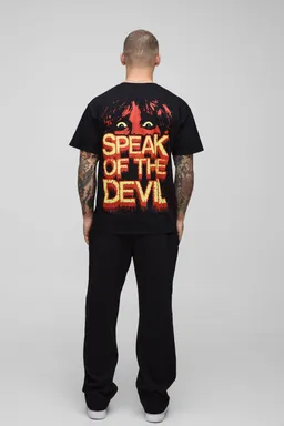 Remera ozzy osbourne negra regular de Boohooman en Remeras y Polos para argentina