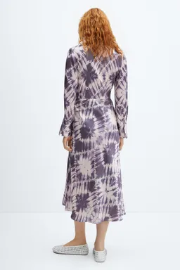 Vestido satén tiedye de Mango en Vestidos para argentina