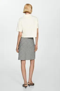 Polo crop rayado de Mango en Blusas para argentina