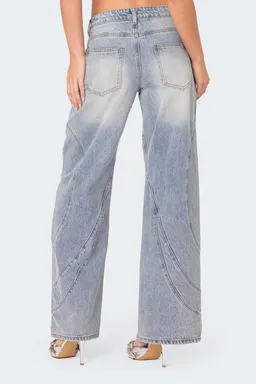 Jean oaklynn detalle puntadas de Edikted en Pantalones para argentina