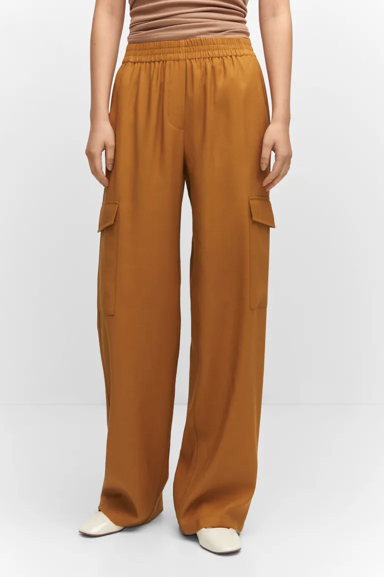 Pantalón cargo fluido de Mango en Pantalones para argentina