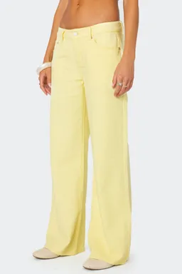 Roman jeans tiro bajo slouchy de Edikted en Pantalones para argentina