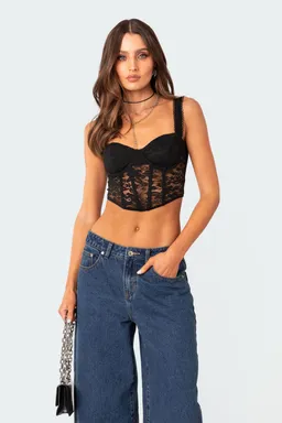 Corset davina encaje de Edikted en Ropa Interior y Medias para argentina