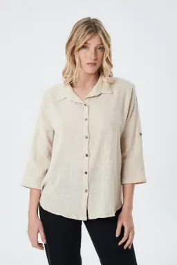 Camisa praga lino algodón de Dayblue en Camisas para argentina