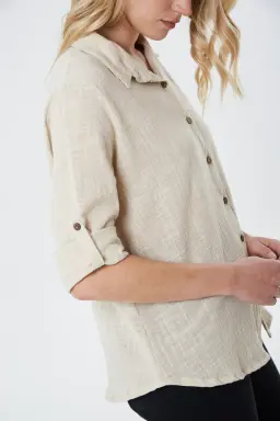 Camisa praga lino algodón de Dayblue en Camisas para argentina