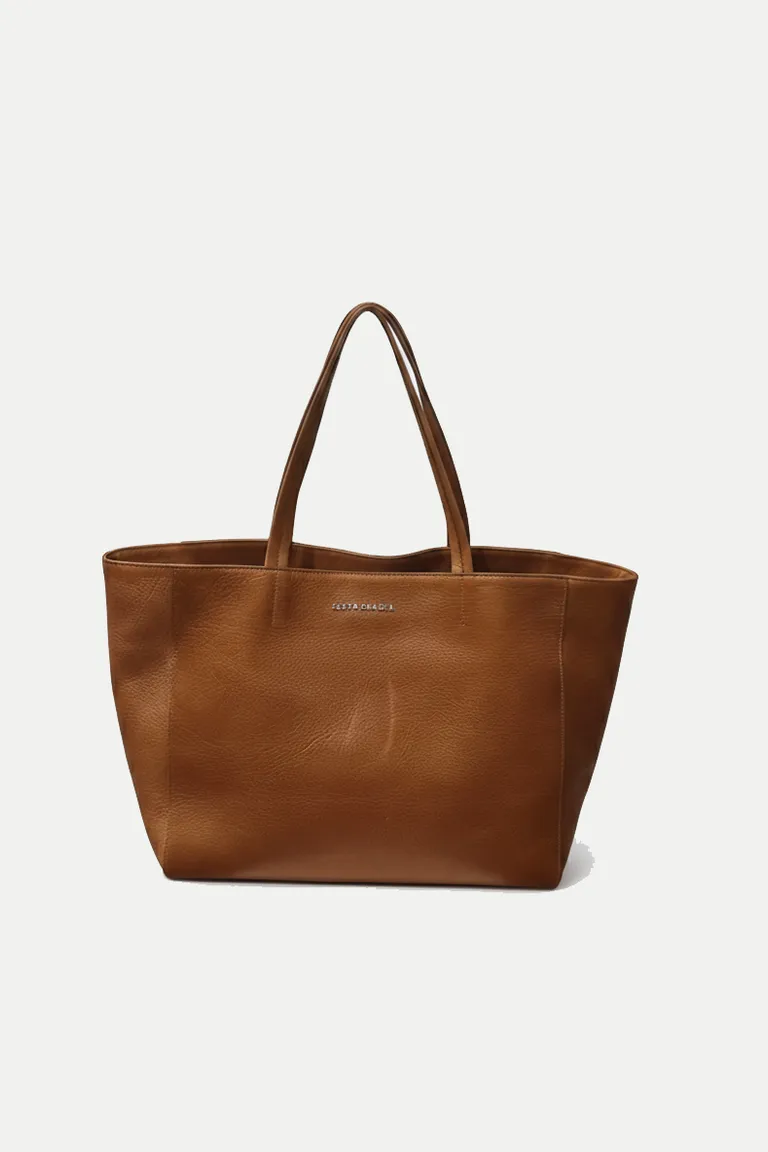 Bolso de cuero marrón de gran capacidad, ideal para el uso diario y los viajes de Justaosadia en Bolsos y Carteras para argentina