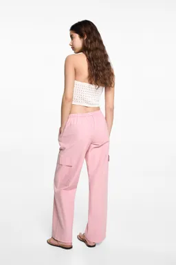 Pantalón cargo fluido de Mango Teen en Pantalones para argentina