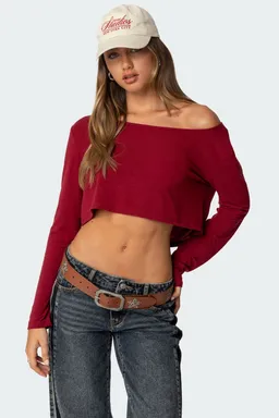 Top cropped hombros descubiertos de Edikted en Tops para argentina
