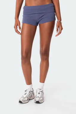Shorts lizzy waffle dobladillo de Edikted en Shorts para argentina