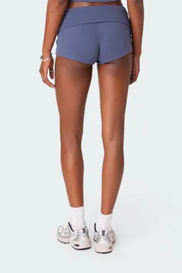 Shorts lizzy waffle dobladillo de Edikted en Shorts para argentina