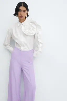 Pantalón costuras decorativas de Mango en Pantalones para argentina