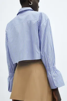 Camisa corta rayas de Mango en Camisas para argentina