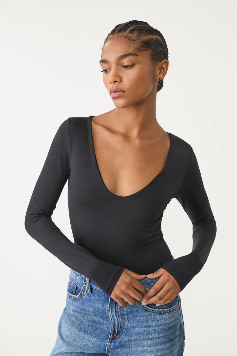 Body de poliamida escote v de Stradivarius en Bodies para argentina