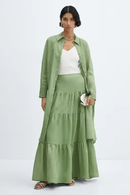 Falda maxi ramio de Mango en Faldas para argentina