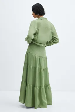 Falda maxi ramio de Mango en Faldas para argentina