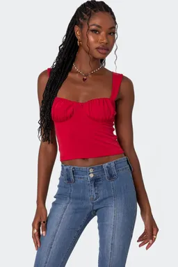 Top corsetero danica de Edikted en Tops para argentina