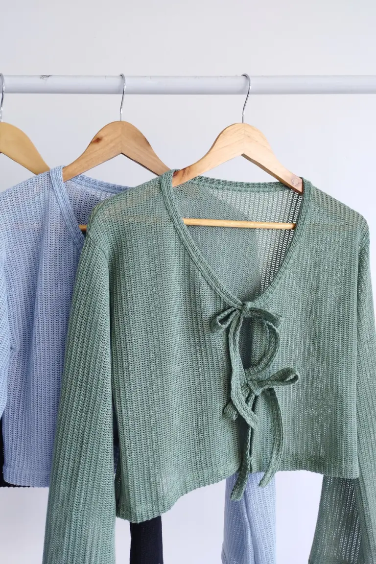 Saquito Tejido Lazo de Lemmon en Buzos y Sweaters para argentina