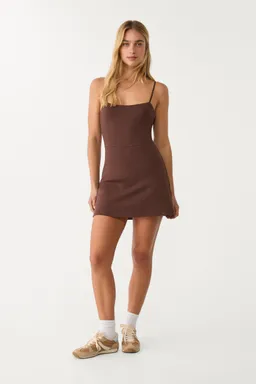 Mono corto tipo vestido tirantes de Stradivarius en Monos para argentina