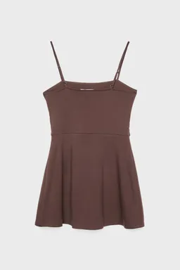 Mono corto tipo vestido tirantes de Stradivarius en Monos para argentina