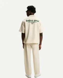 Camisa boxy bordada de Bershka en Camisas para argentina
