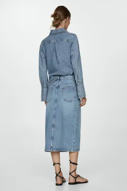 Falda midi denim de Mango en Faldas para argentina