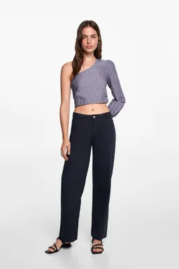 Blusa asimétrica rayas de Mango Teen en Blusas para argentina
