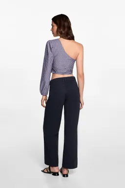 Blusa asimétrica rayas de Mango Teen en Blusas para argentina