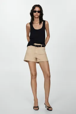 Shorts jean con bolsillos de Mango en Shorts para argentina