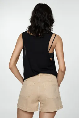 Shorts jean con bolsillos de Mango en Shorts para argentina