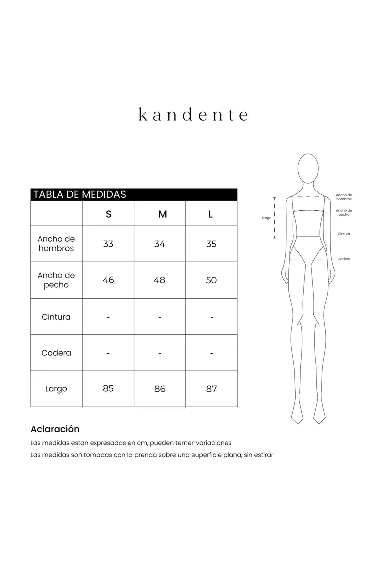 Vestido Escote V de Kandente en Vestidos para argentina