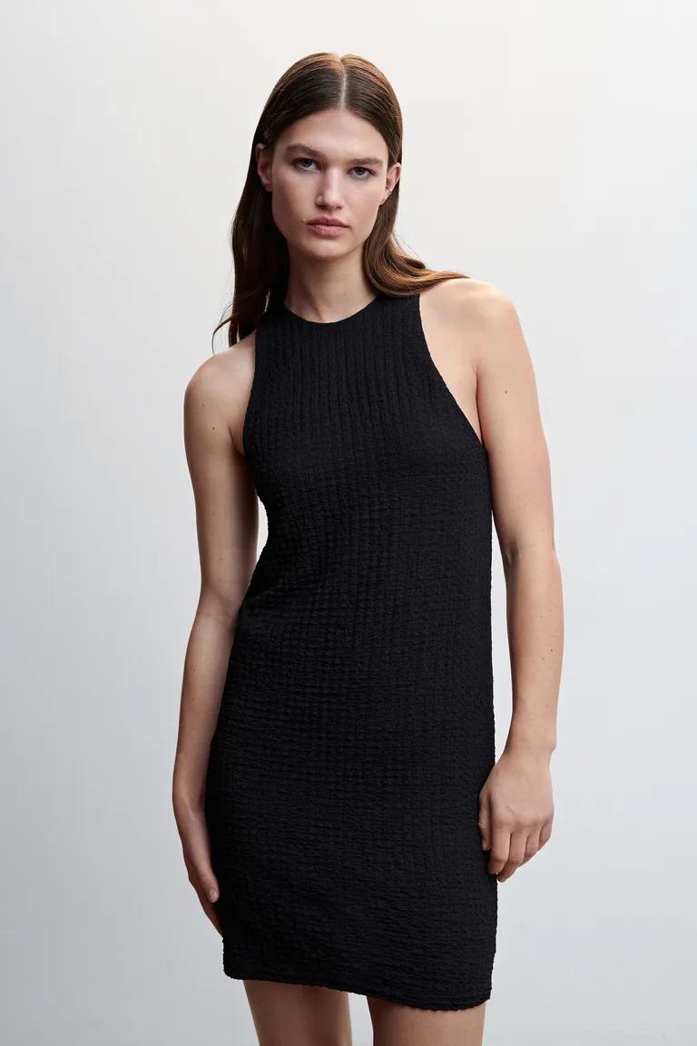 Vestido corto textura de Mango en Vestidos para argentina