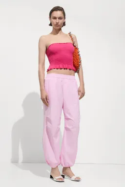 Top fruncido con volante de Mango en Tops para argentina