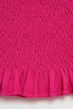 Top fruncido con volante de Mango en Tops para argentina