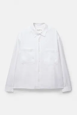 Camisa lino manga larga de Pull&Bear en Camisas para argentina