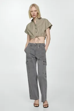 Jeans cargo con bolsillos de Mango en Pantalones para argentina