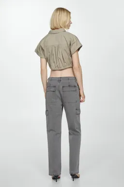 Jeans cargo con bolsillos de Mango en Pantalones para argentina