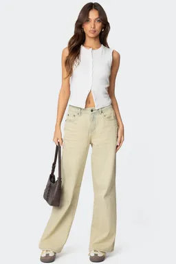 Jean boyfriend vintage tiro bajo de Edikted en Pantalones para argentina