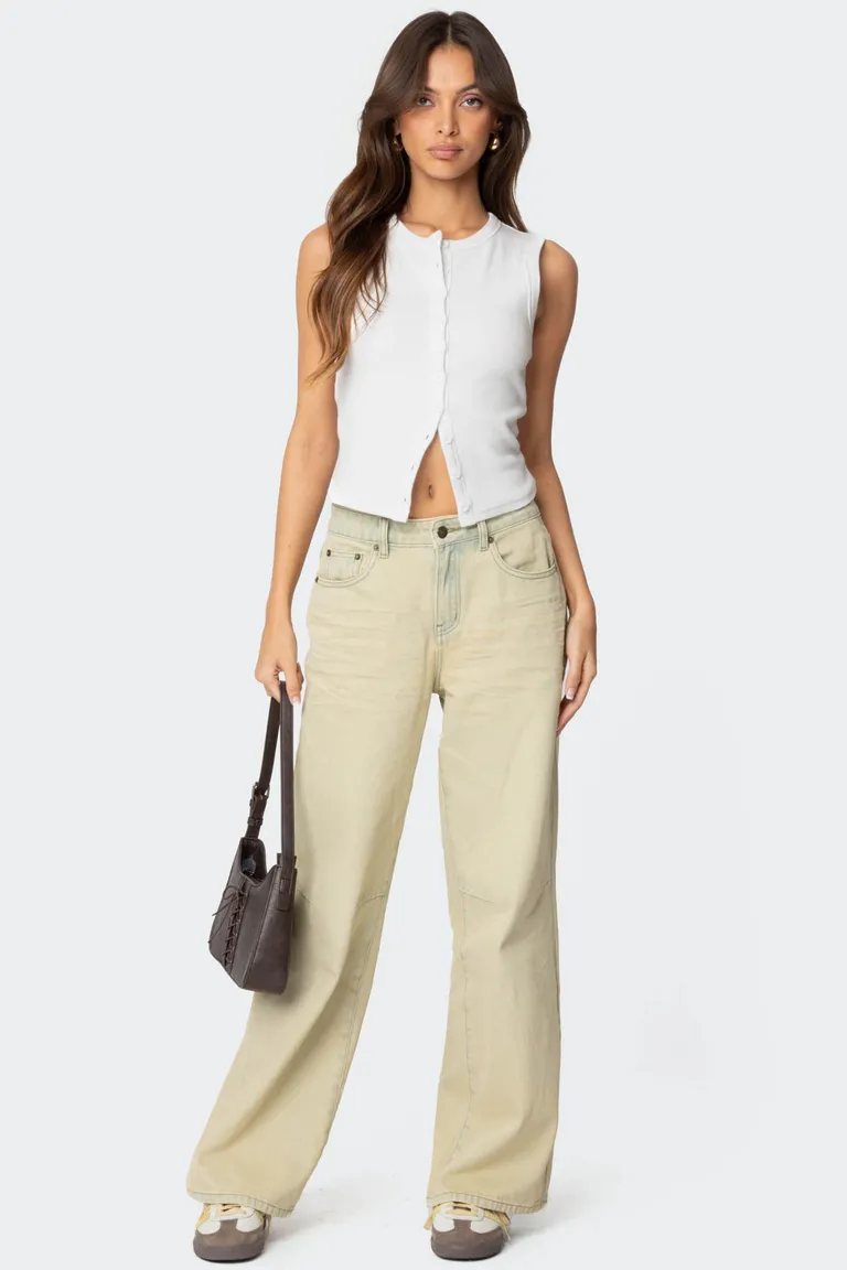 Jean boyfriend vintage tiro bajo de Edikted en Pantalones para argentina