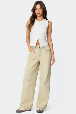 Jean boyfriend vintage tiro bajo de Edikted en Pantalones para argentina